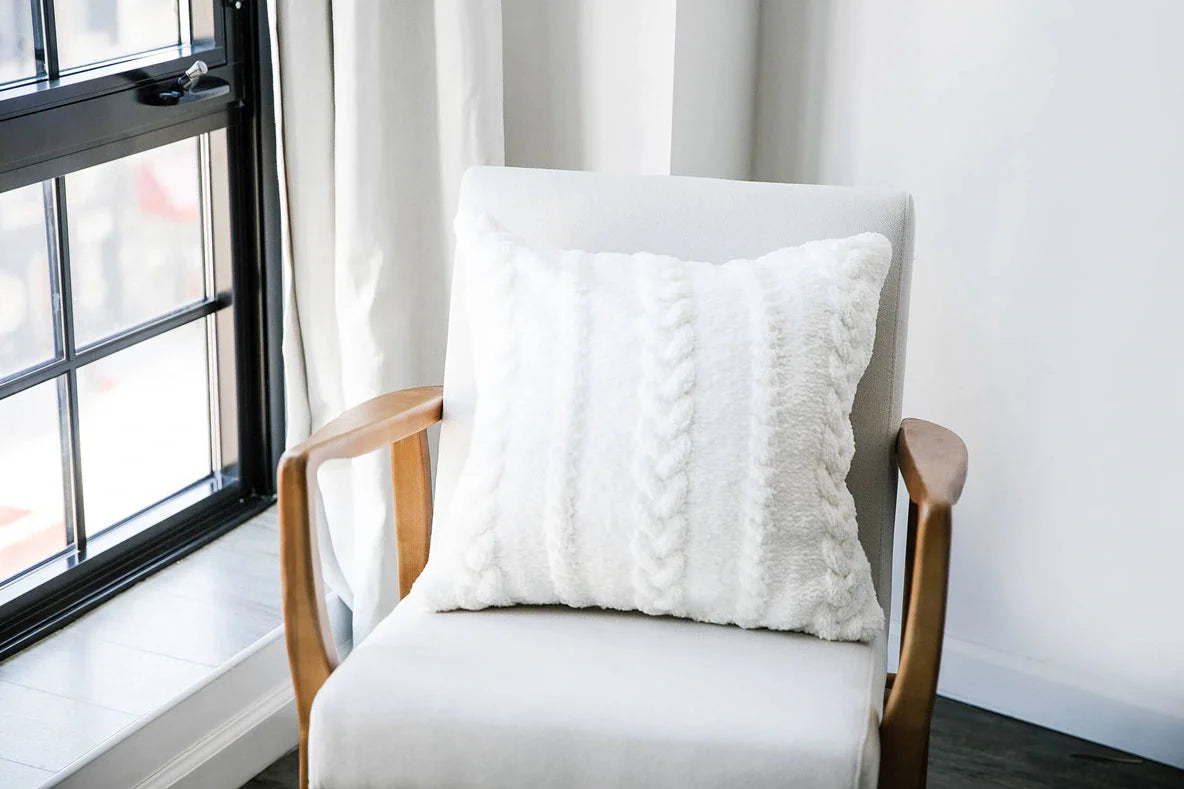 Braided Throw Pillow Sunday Citizen