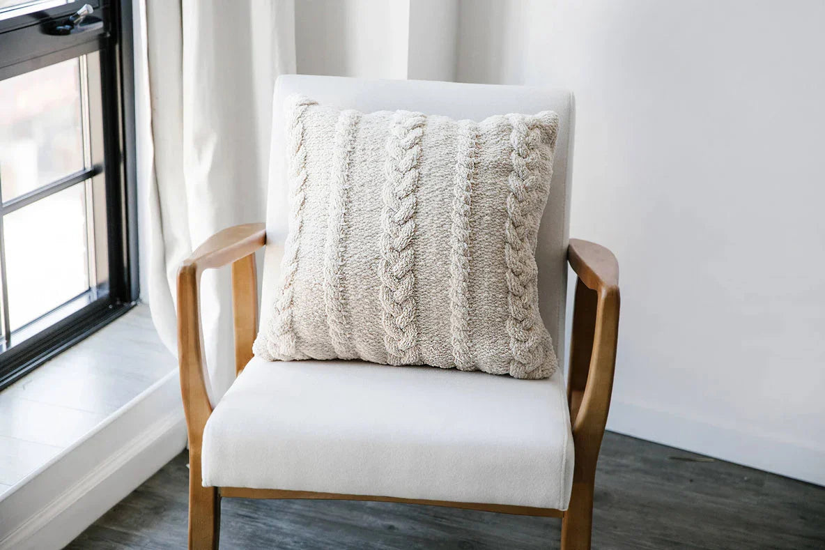 Braided Throw Pillow Sunday Citizen