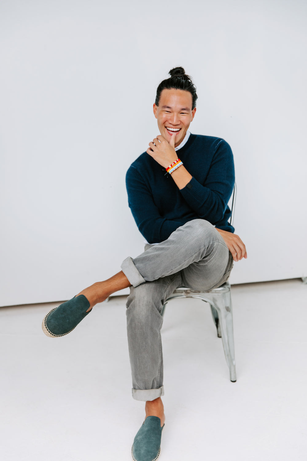 Lamu Mule - Indigo - Fluent Trends
