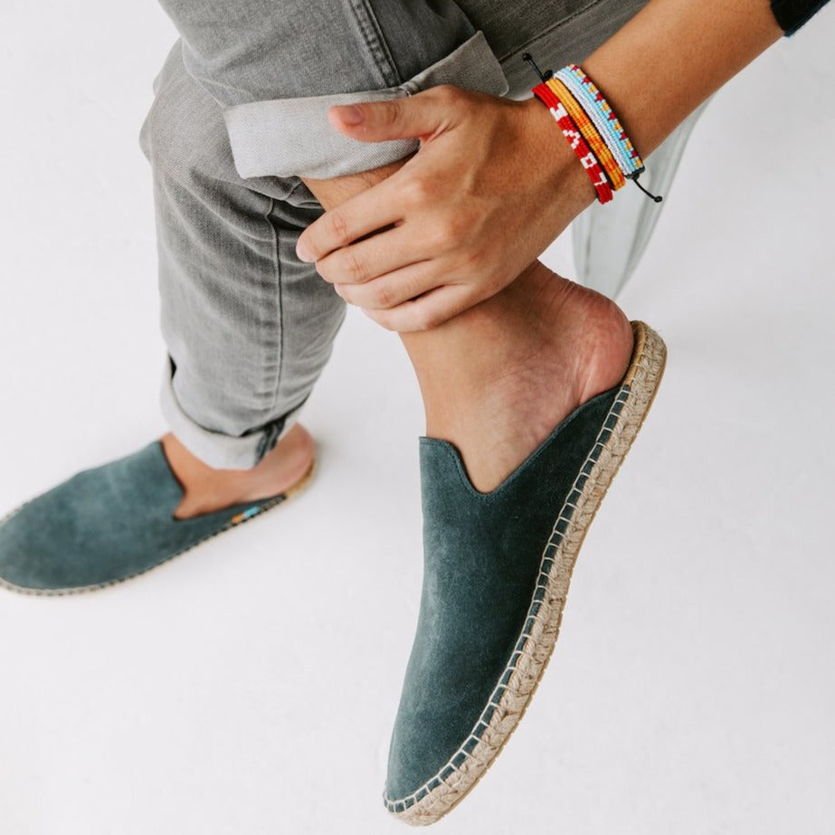 Lamu Mule - Indigo Powered by People