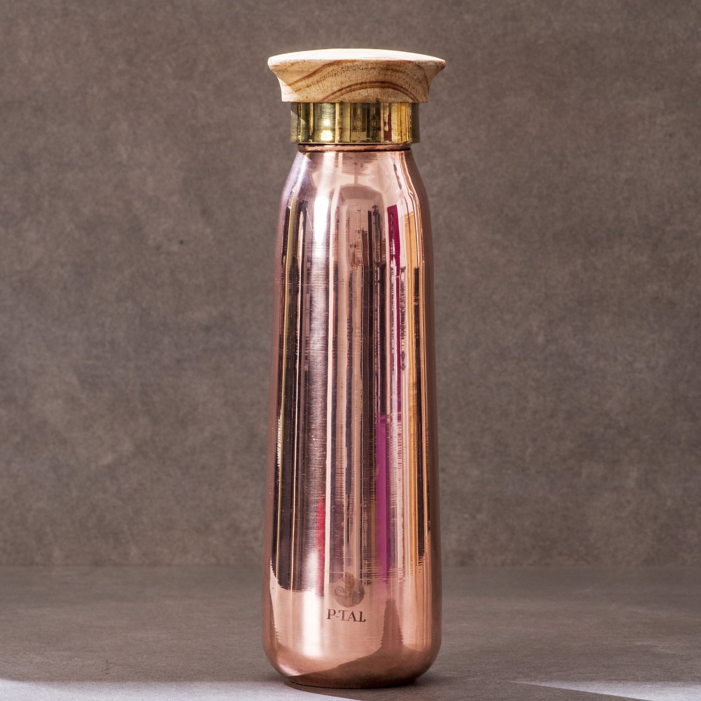 Copper Bottle, 100% Leakproof Copper Water Bottle Powered by People