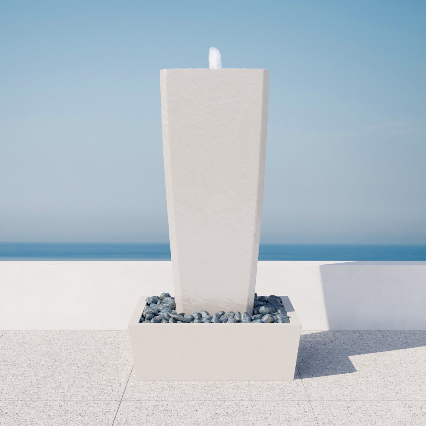 Vasa 52in StoneCast Fountain Set - Fluent Trends