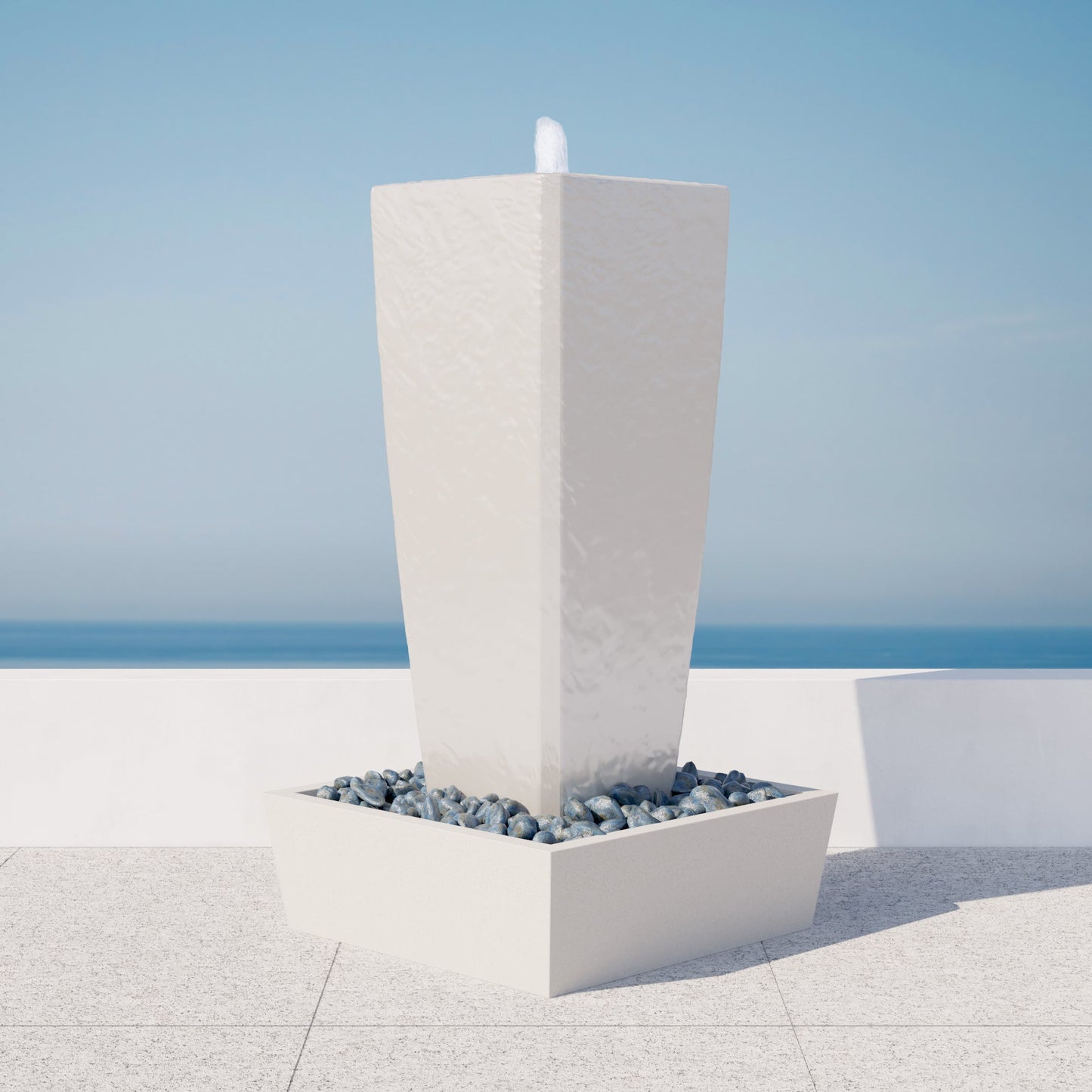 Vasa 52in StoneCast Fountain Set - Fluent Trends