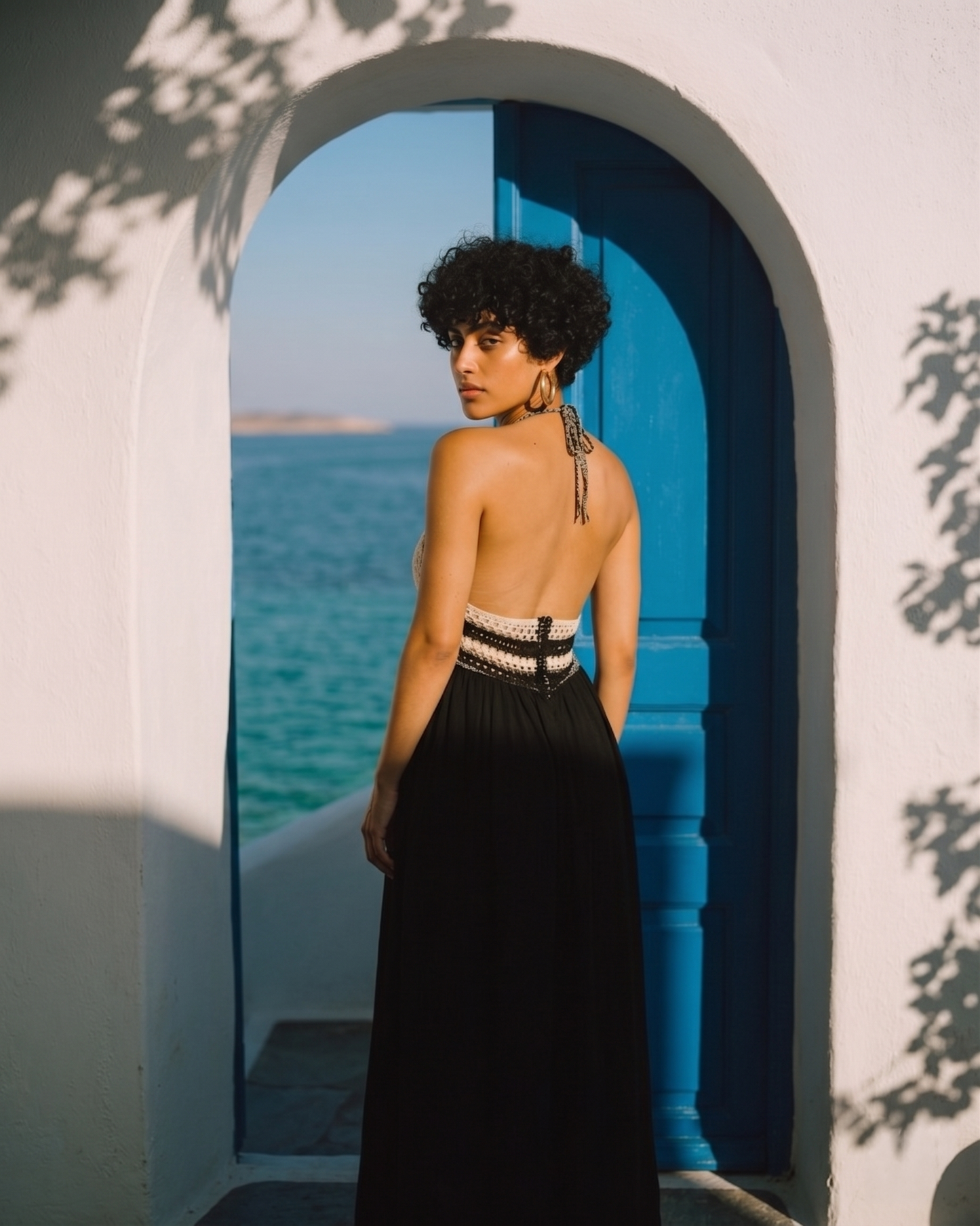 Rey Lace Dress — Black