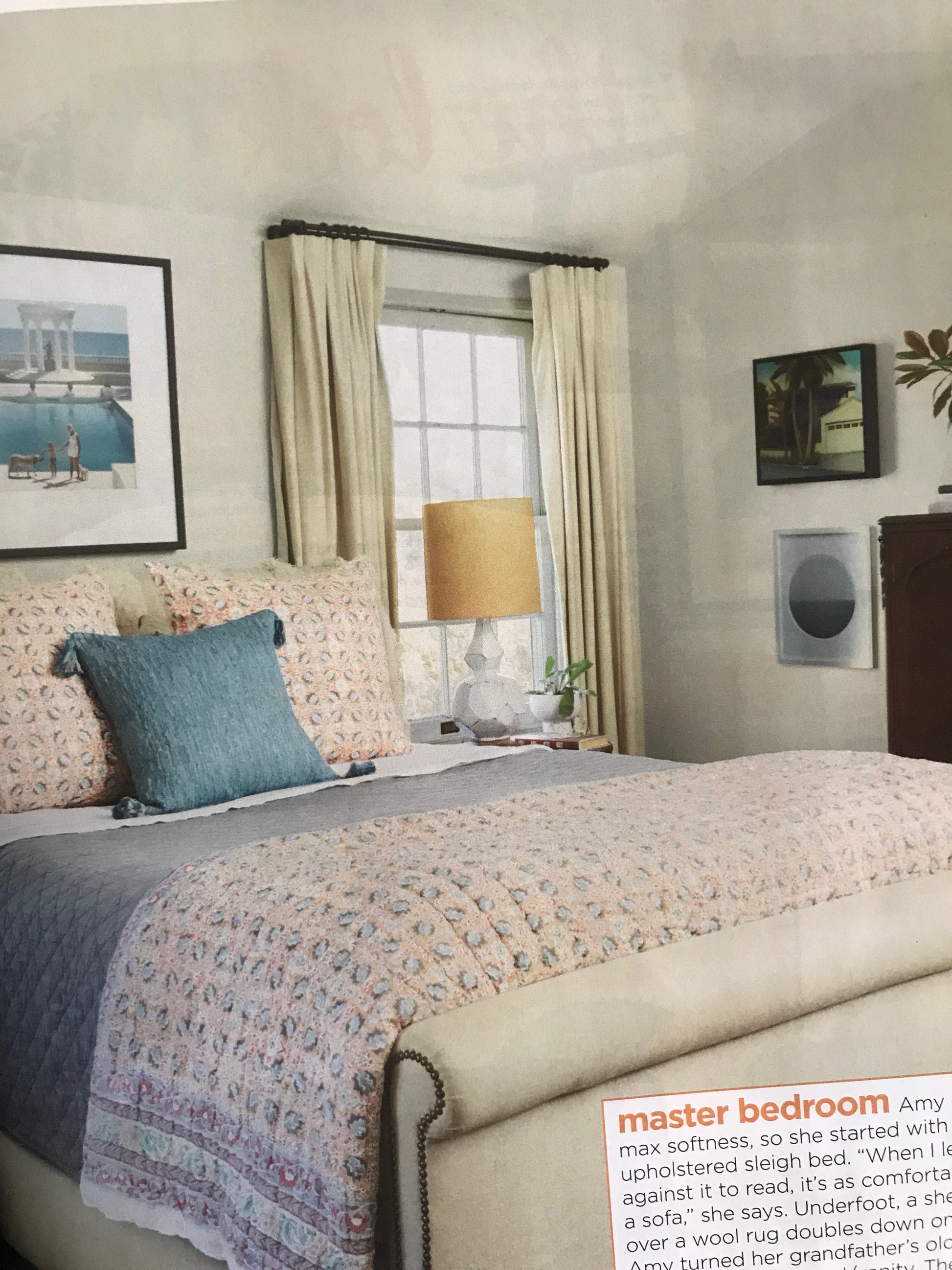 Made to order: Antigua Pillow - Ocean Tie Dye 20"x20" - Fluent Trends