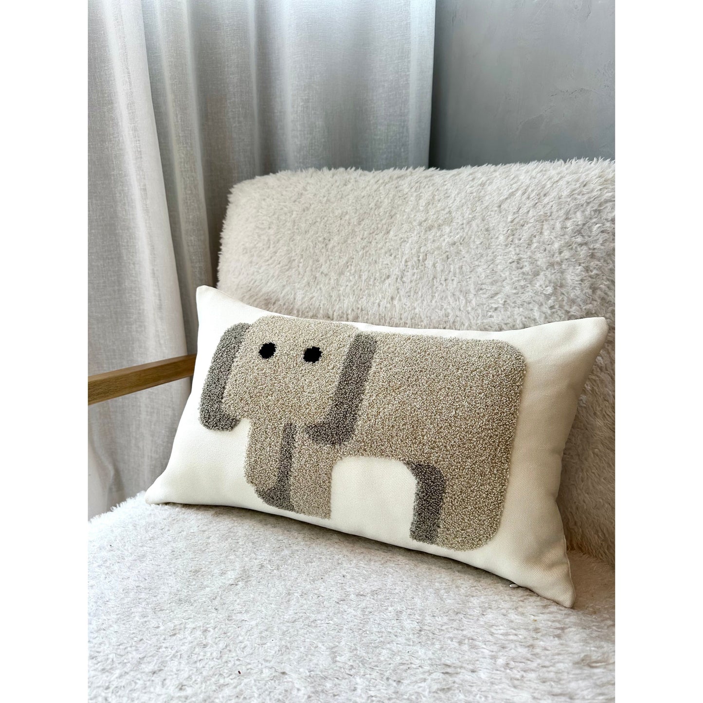 Babar Lumbar Pillow Cover - Fluent Trends