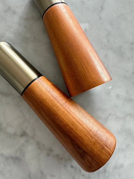 Acacia Wood Salt & Pepper Grinders - Fluent Trends