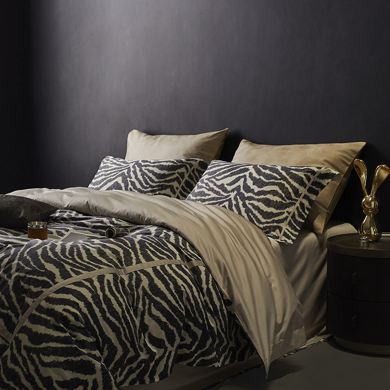 Luxury Vintage Style 160TC Long-Staple Cotton Bedding Set | 3CARATS - Fluent Trends