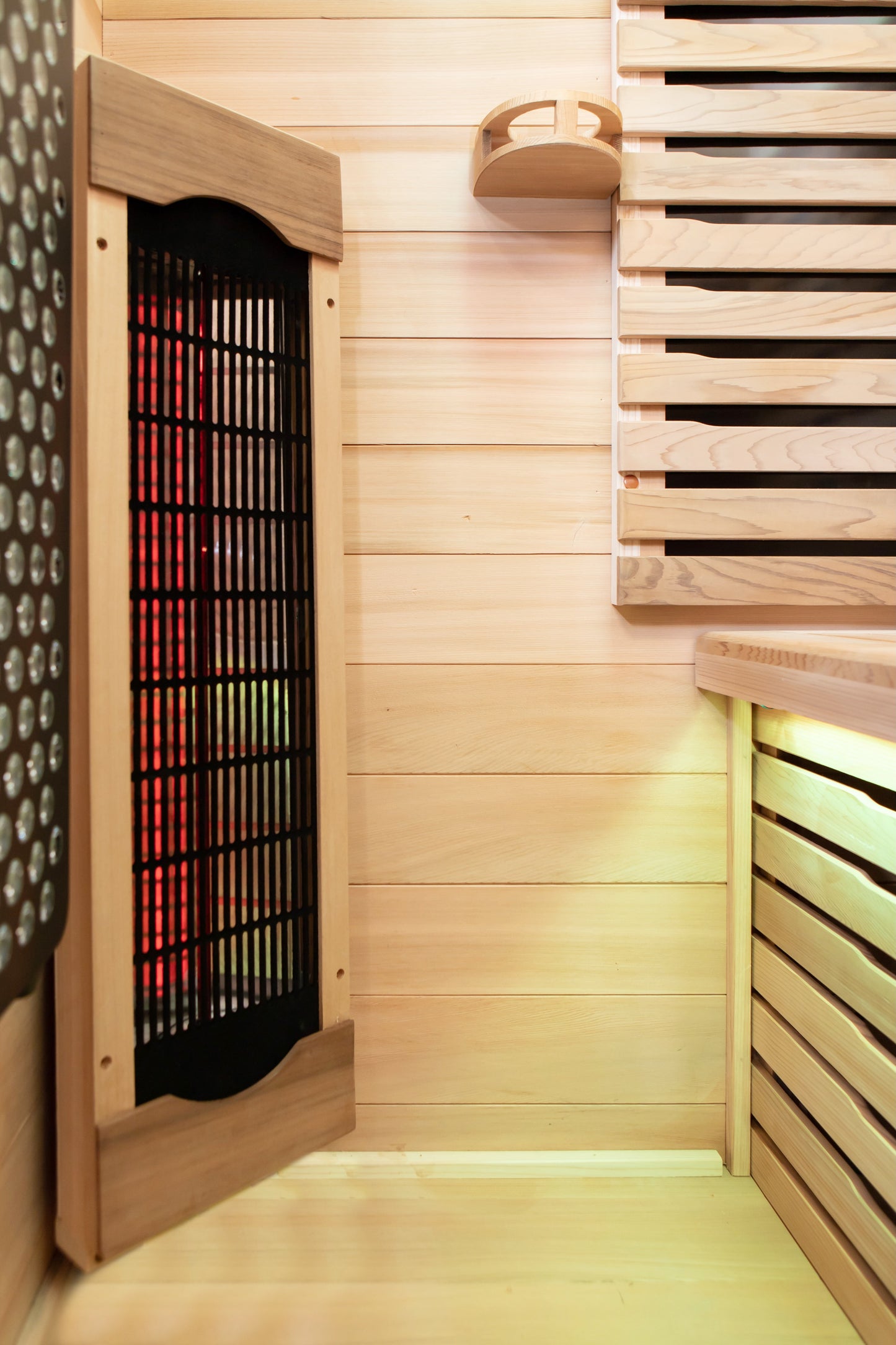 Peak Saunas Fuji 2-Person Full Spectrum Infrared Sauna with XL Medical-Grade Red Light Therapy & Smart WiFi App Control Peak Wellness USA