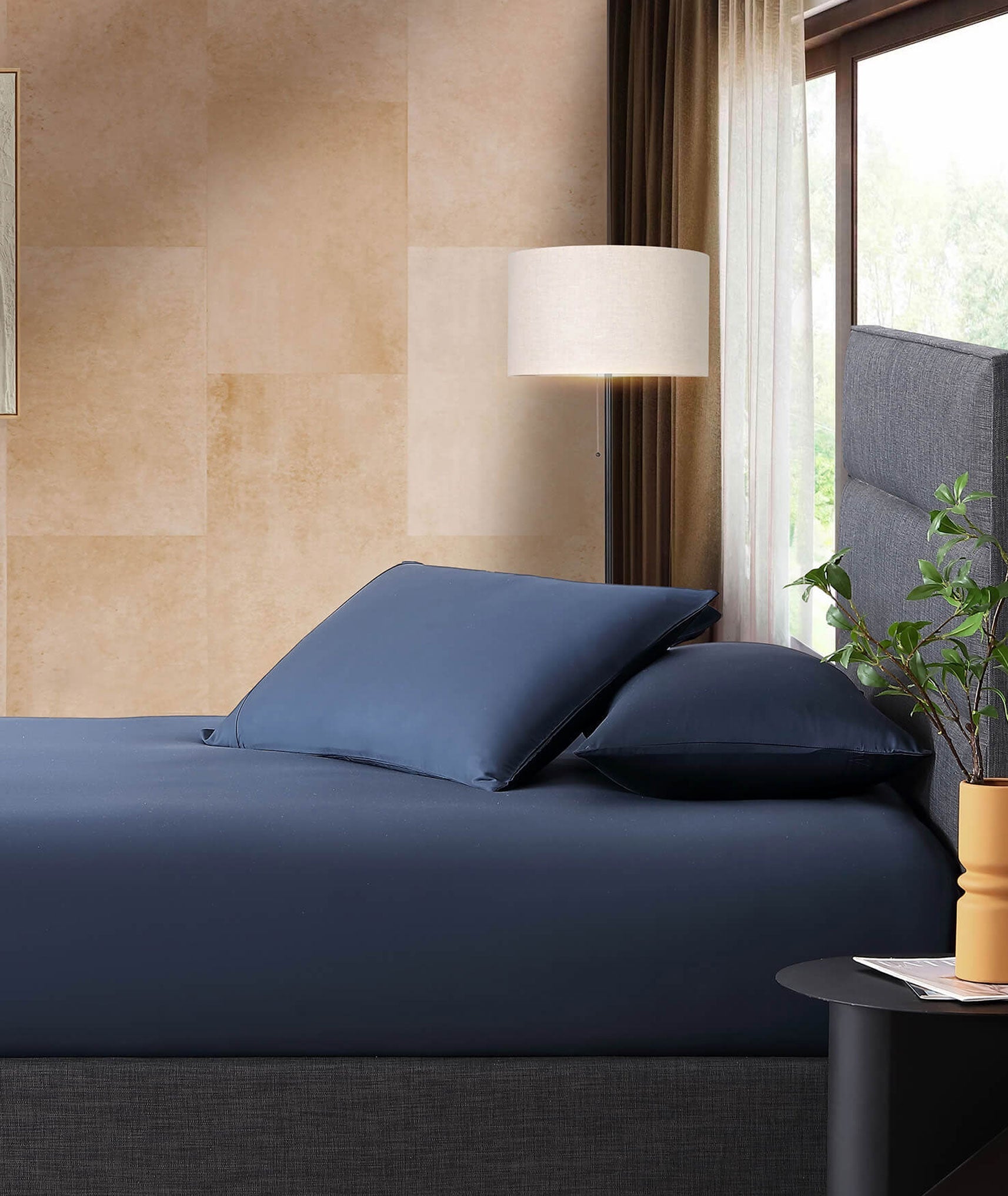 Natural Premium Bamboo Fitted Sheet - Fluent Trends
