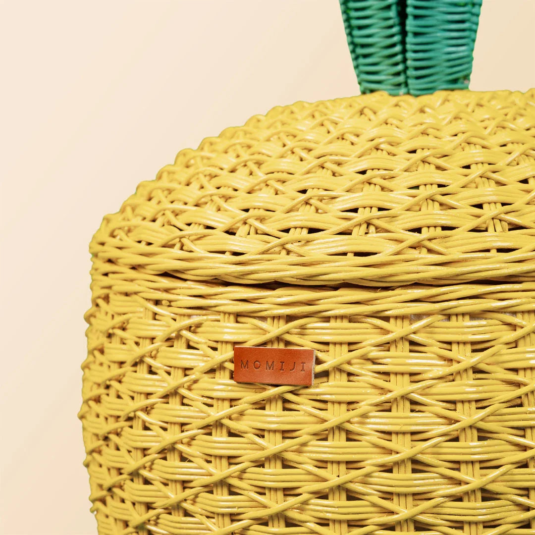 Pineapple Storage Basket Large - Yellow - Fluent Trends