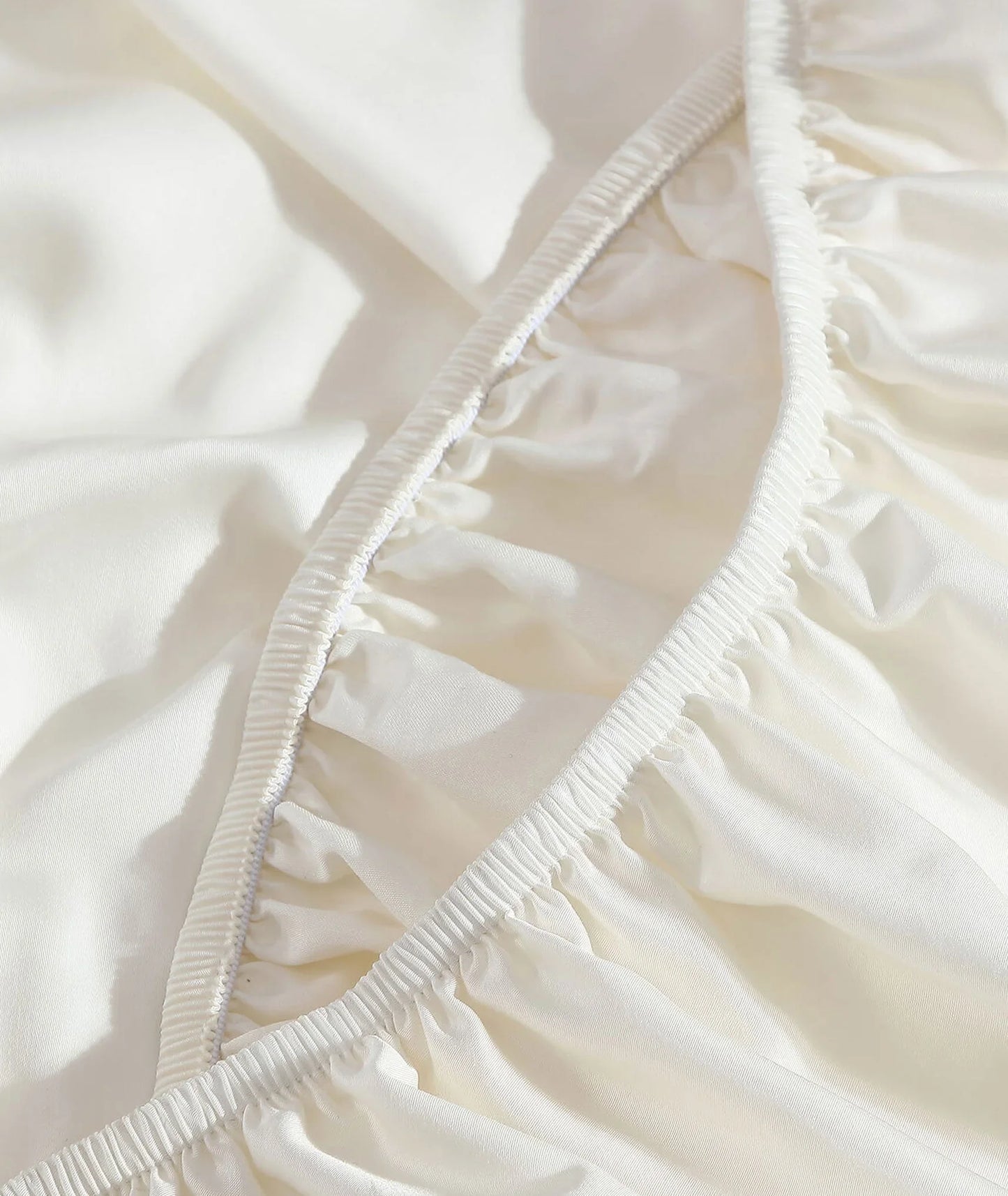 Natural Premium Bamboo Fitted Sheet - Fluent Trends