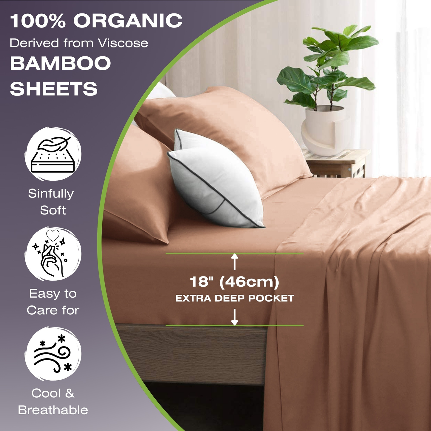Organic Bamboo Sheets Greenleaf Linens