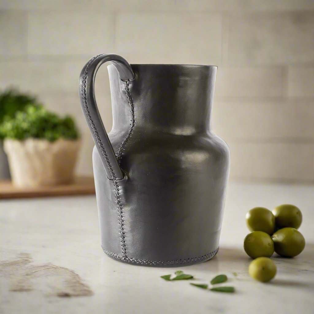 Verano | Leather Carafe Set (3) Bati