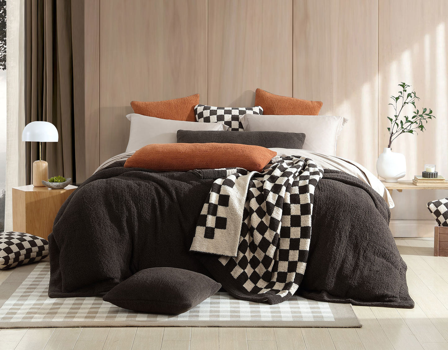 Checkerboard Throw Pillow Sunday Citizen
