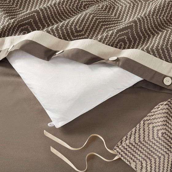 Shades of Grey Comforter Set - Fluent Trends