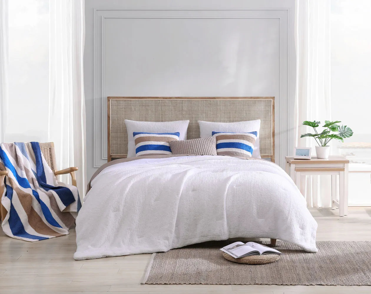 Burano Throw Pillow Sunday Citizen
