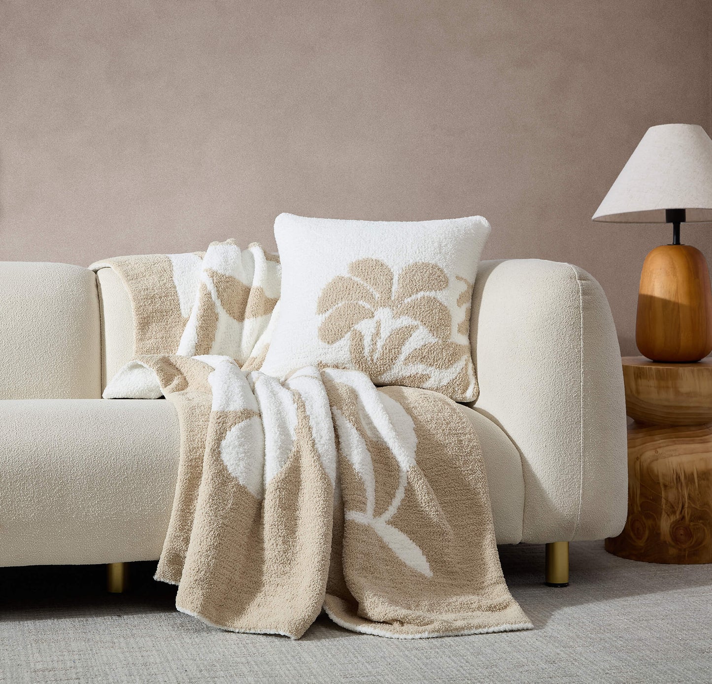 Chamomile Throw Pillow Sunday Citizen