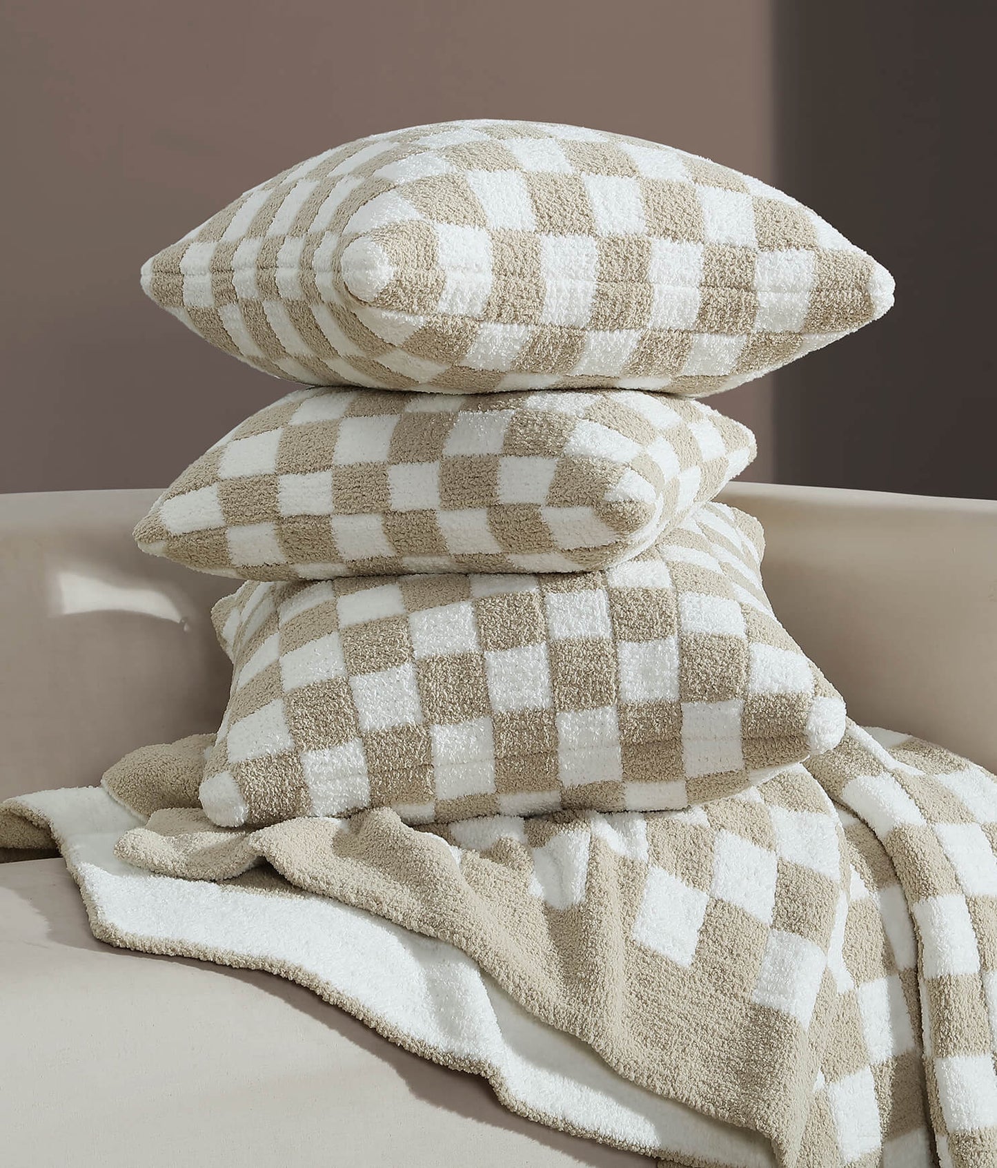 Checkerboard Throw Pillow Sunday Citizen