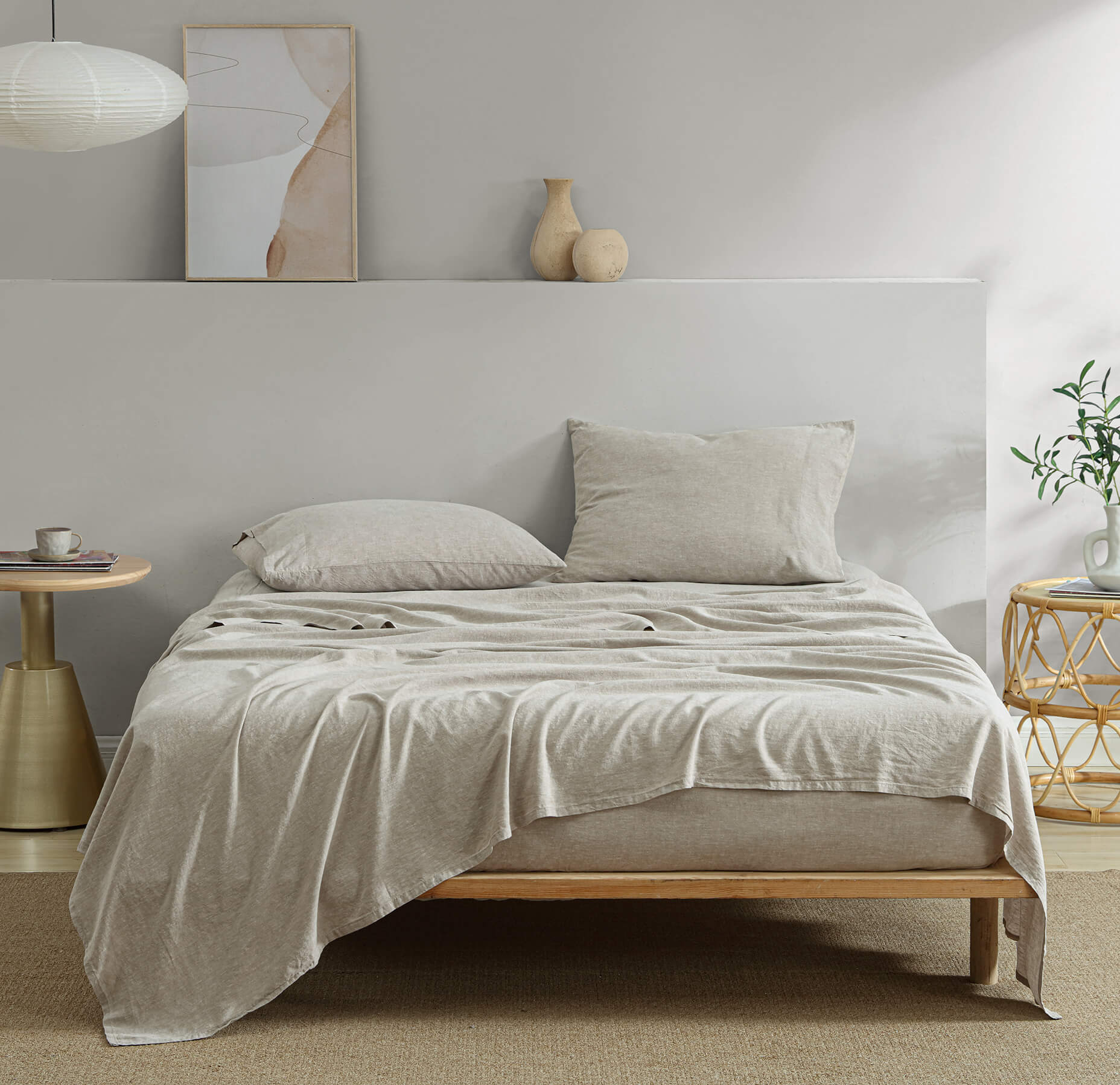 European Flax Linacel™ Pillowcase Set - Fluent Trends