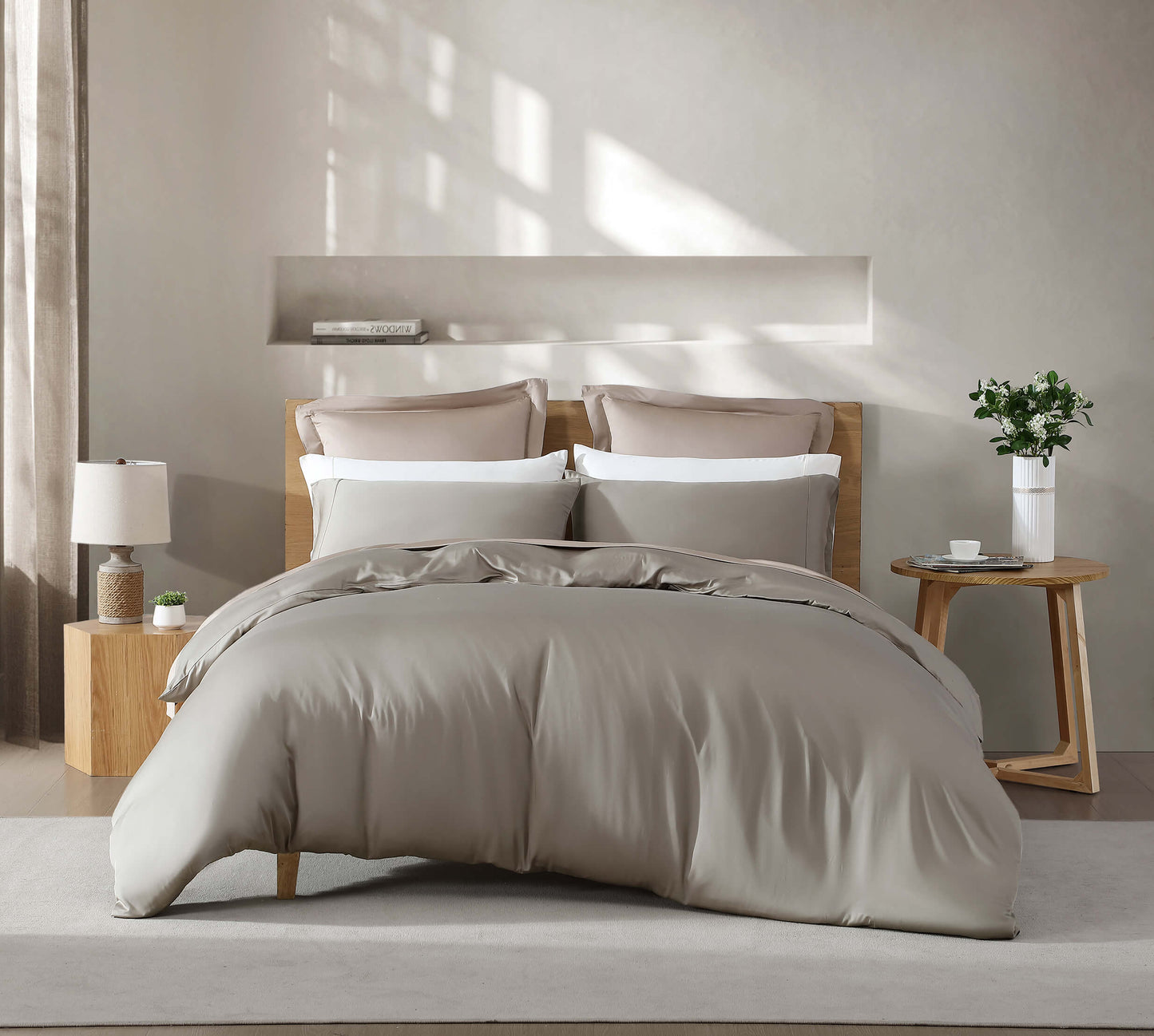 Natural Premium Bamboo Pillowcase Set Sunday Citizen