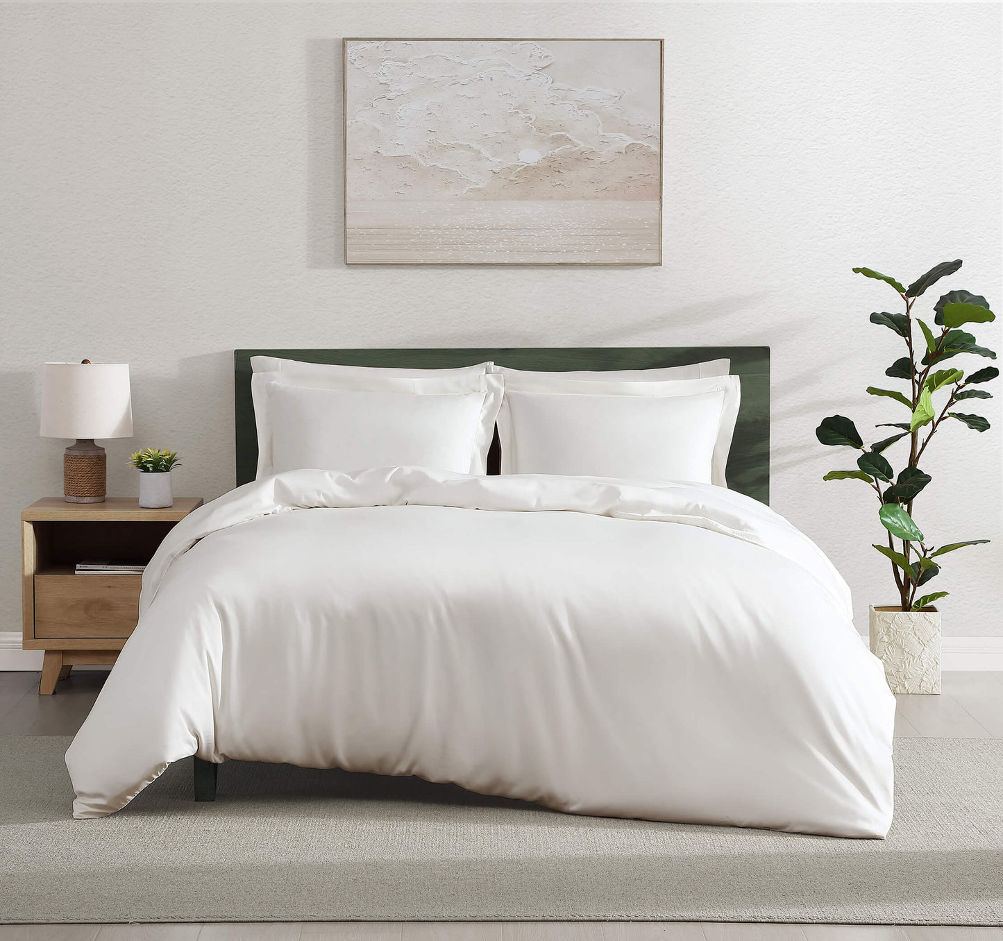 Natural Premium Bamboo Duvet Cover Sunday Citizen