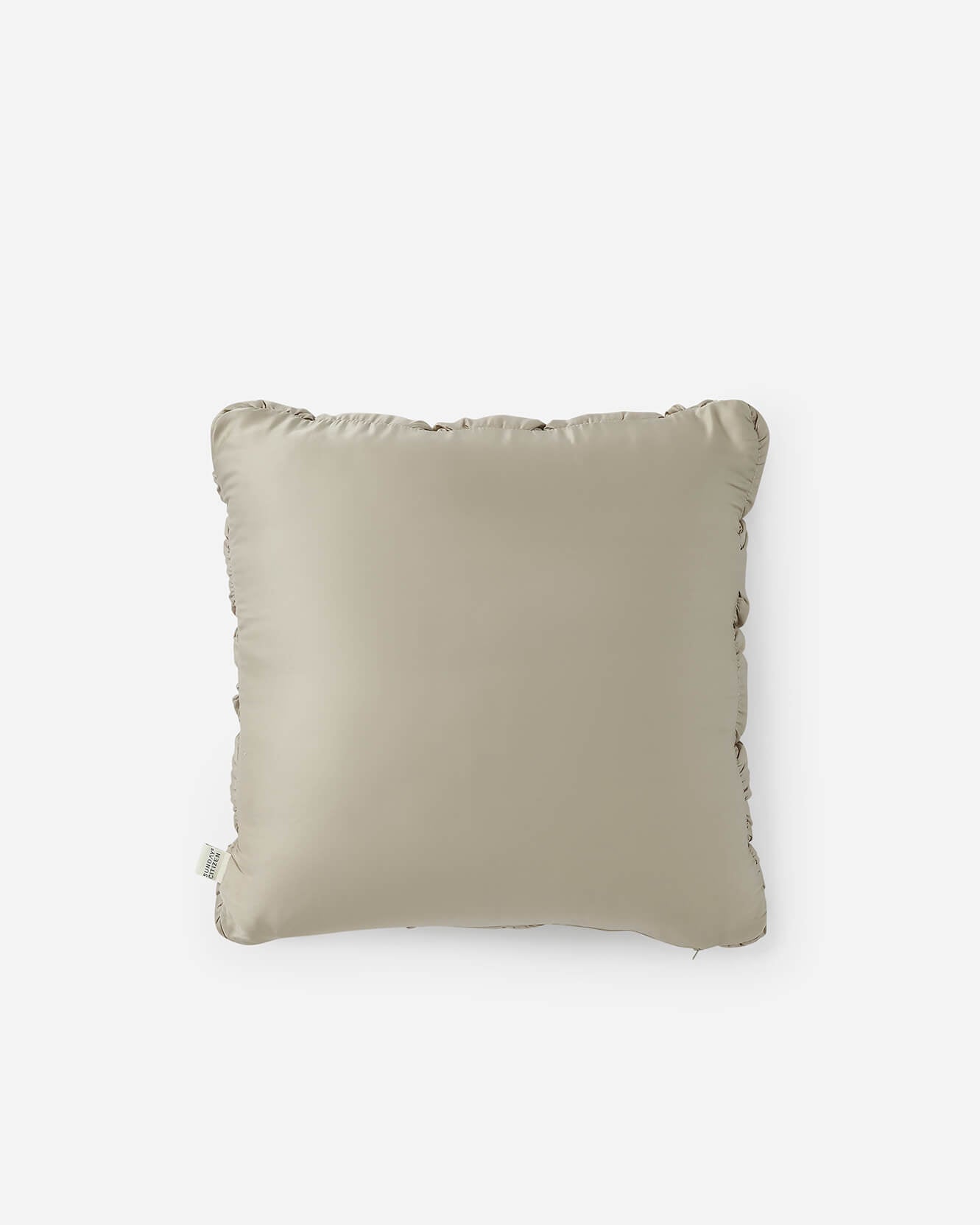 Silky Lyocell Puff Throw Pillow Sunday Citizen