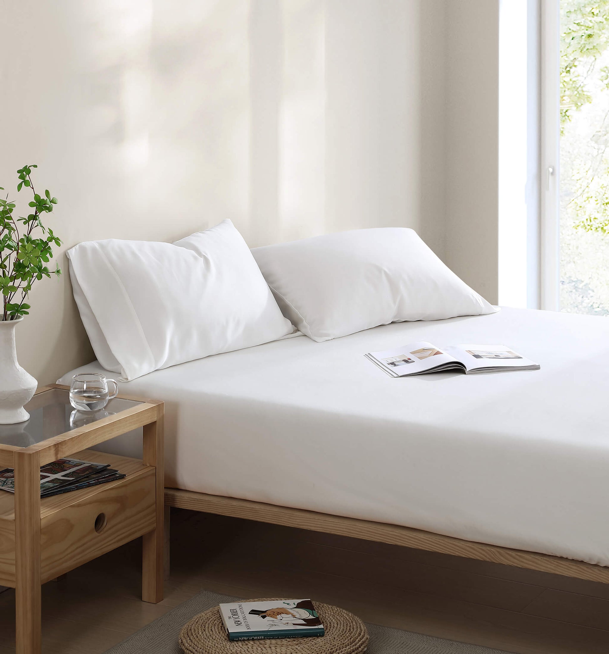 Silky Lyocell Pillowcase Set - Fluent Trends