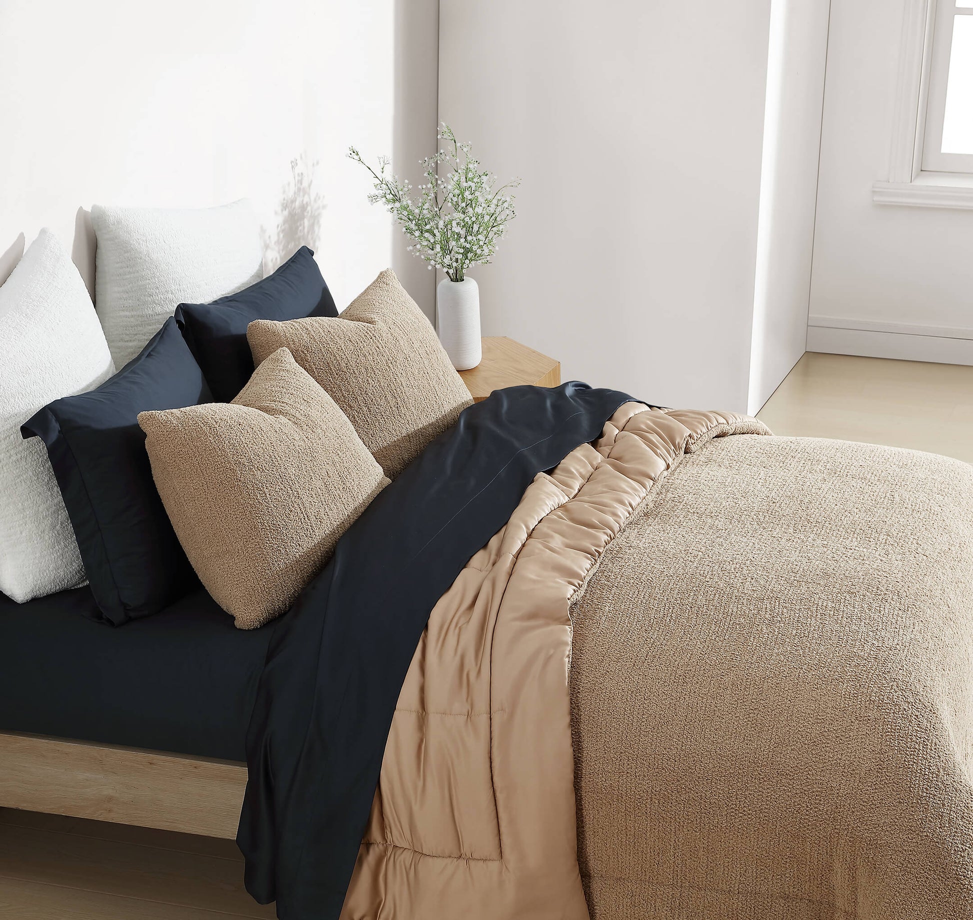 Natural Premium Bamboo Sham Set - Fluent Trends