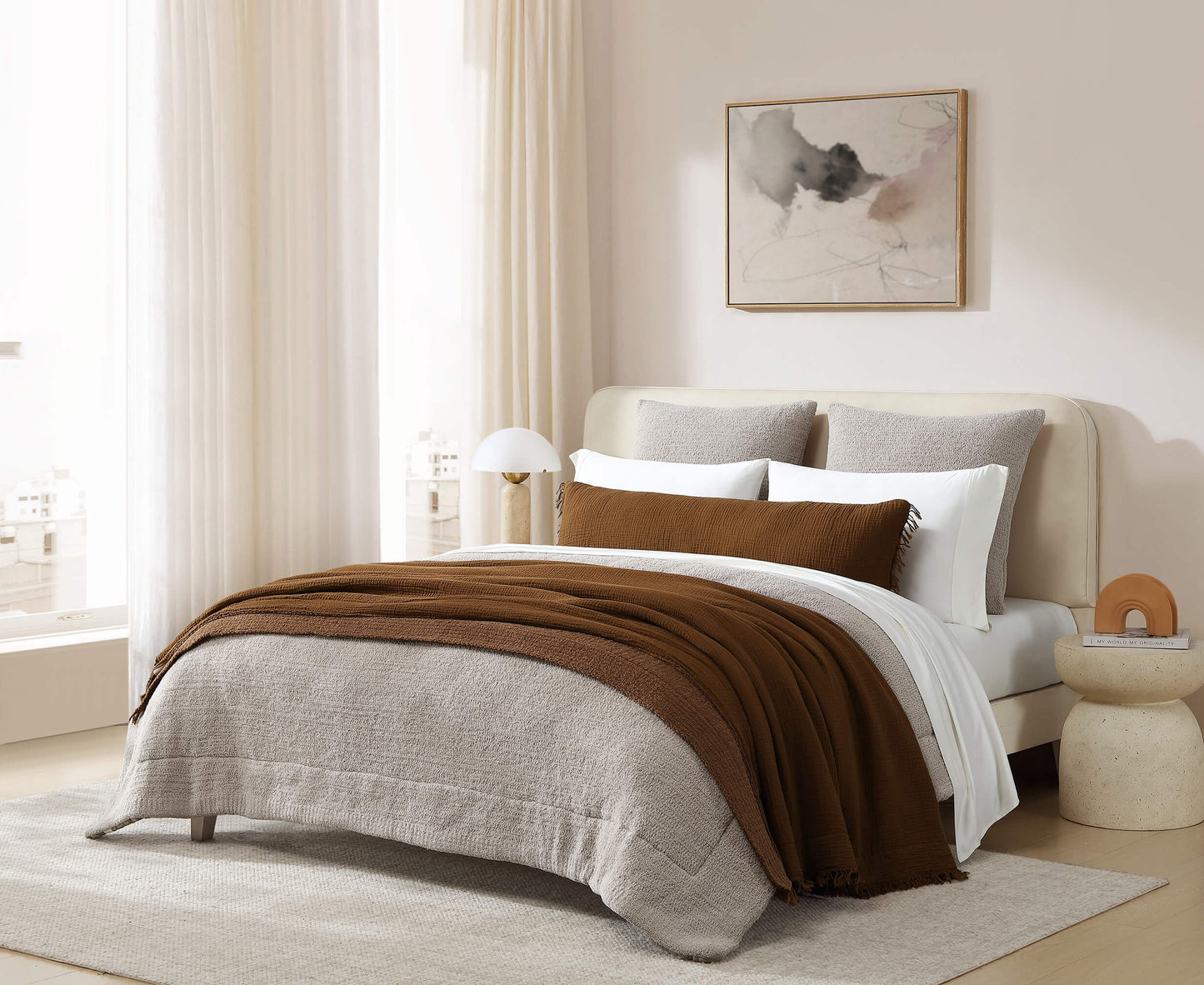 Snug Muslin Bed Blanket - Fluent Trends
