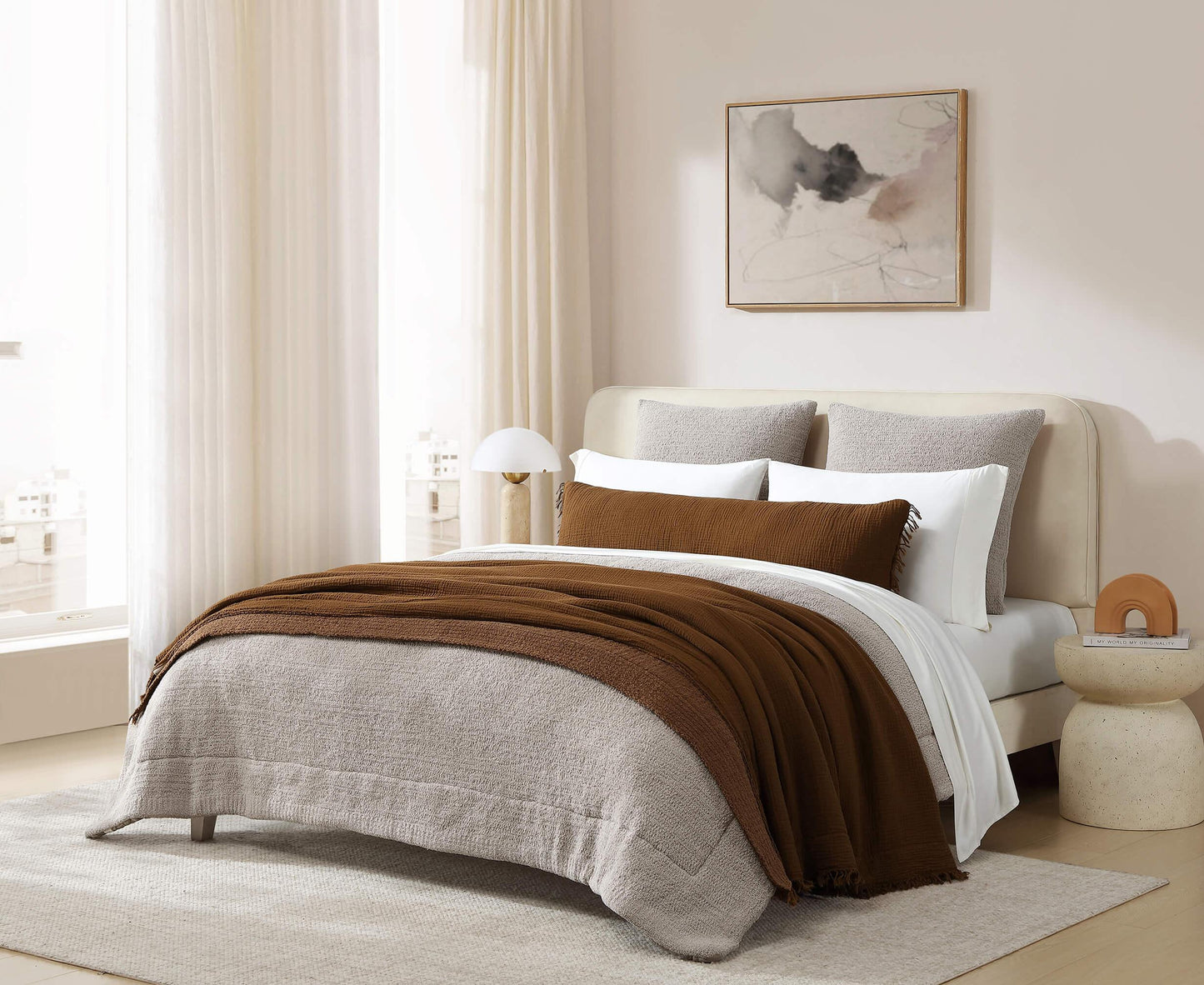 Snug Muslin Bed Blanket - Fluent Trends