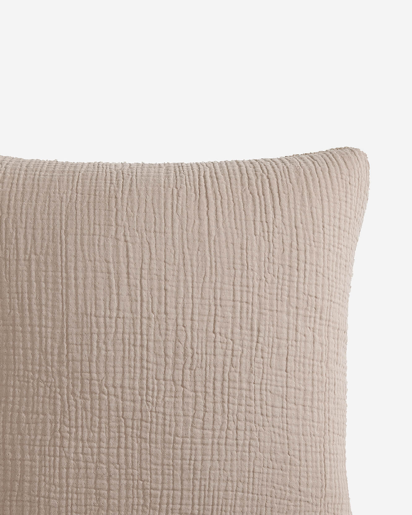Snug Muslin Throw Pillow - Fluent Trends
