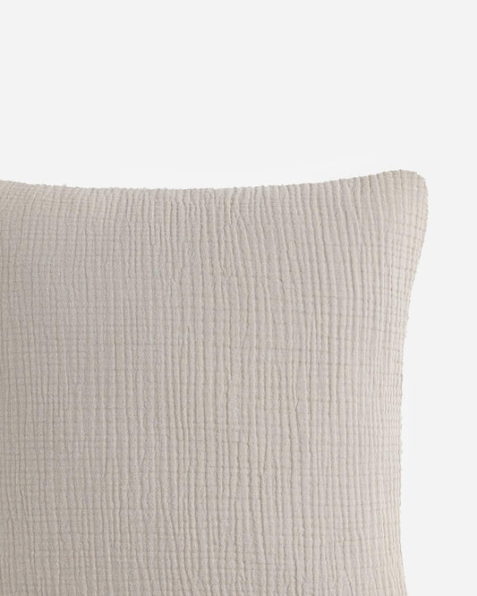 Snug Muslin Throw Pillow - Fluent Trends