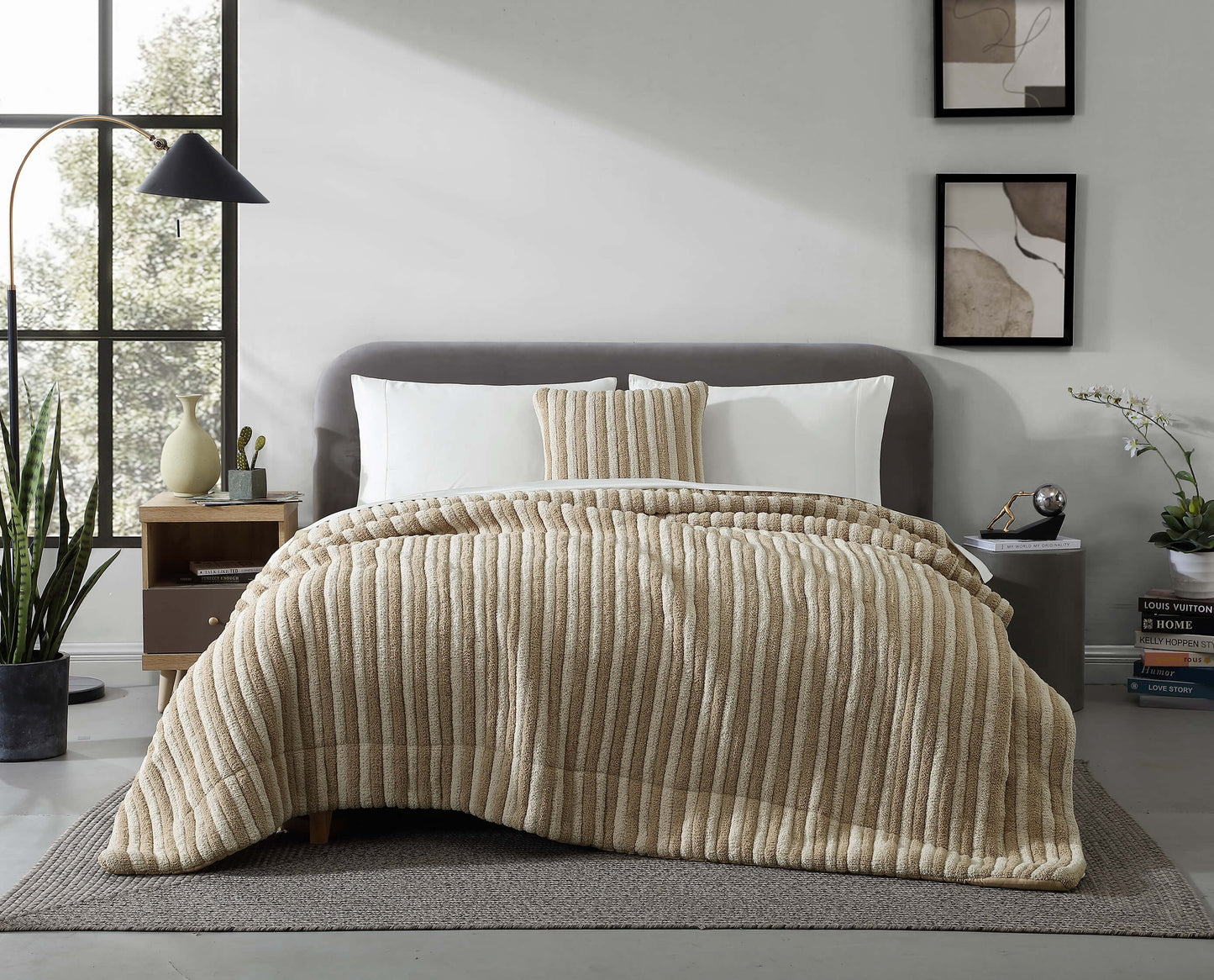 Snug Piped Throw Pillow Sunday Citizen
