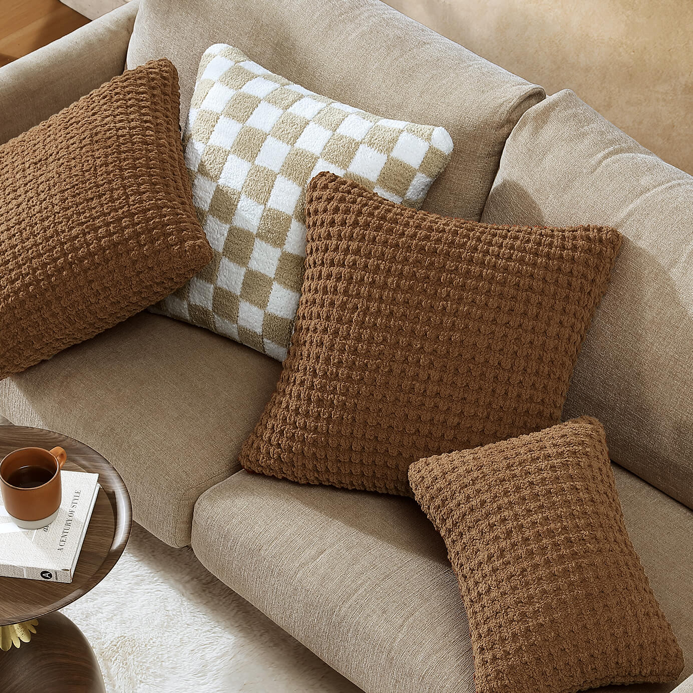 Snug Waffle Mini Pillow Sunday Citizen