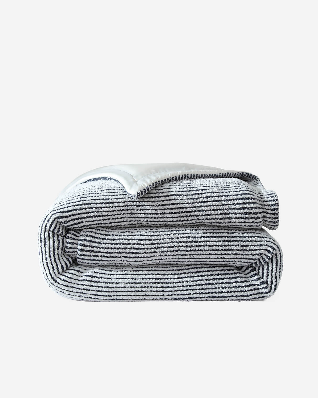 Two-Tone Snug Ribbed Bamboo Duvet Cover