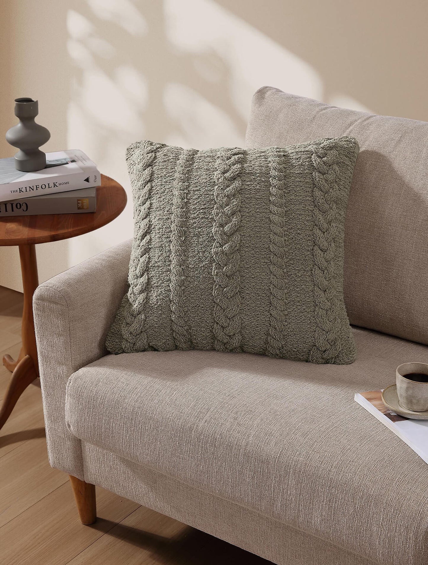 Braided Throw Pillow Sunday Citizen