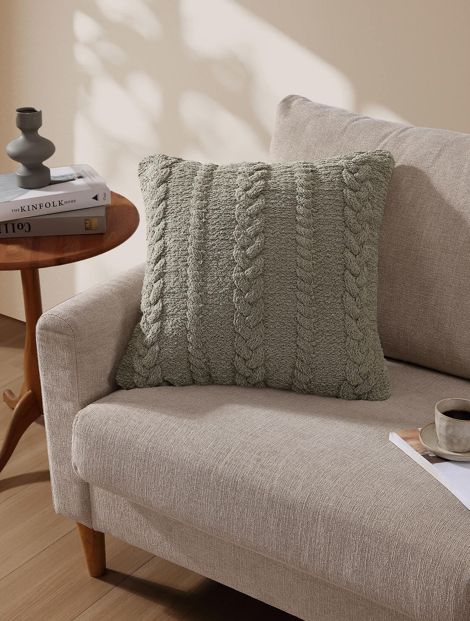 Braided Throw Pillow - Fluent Trends