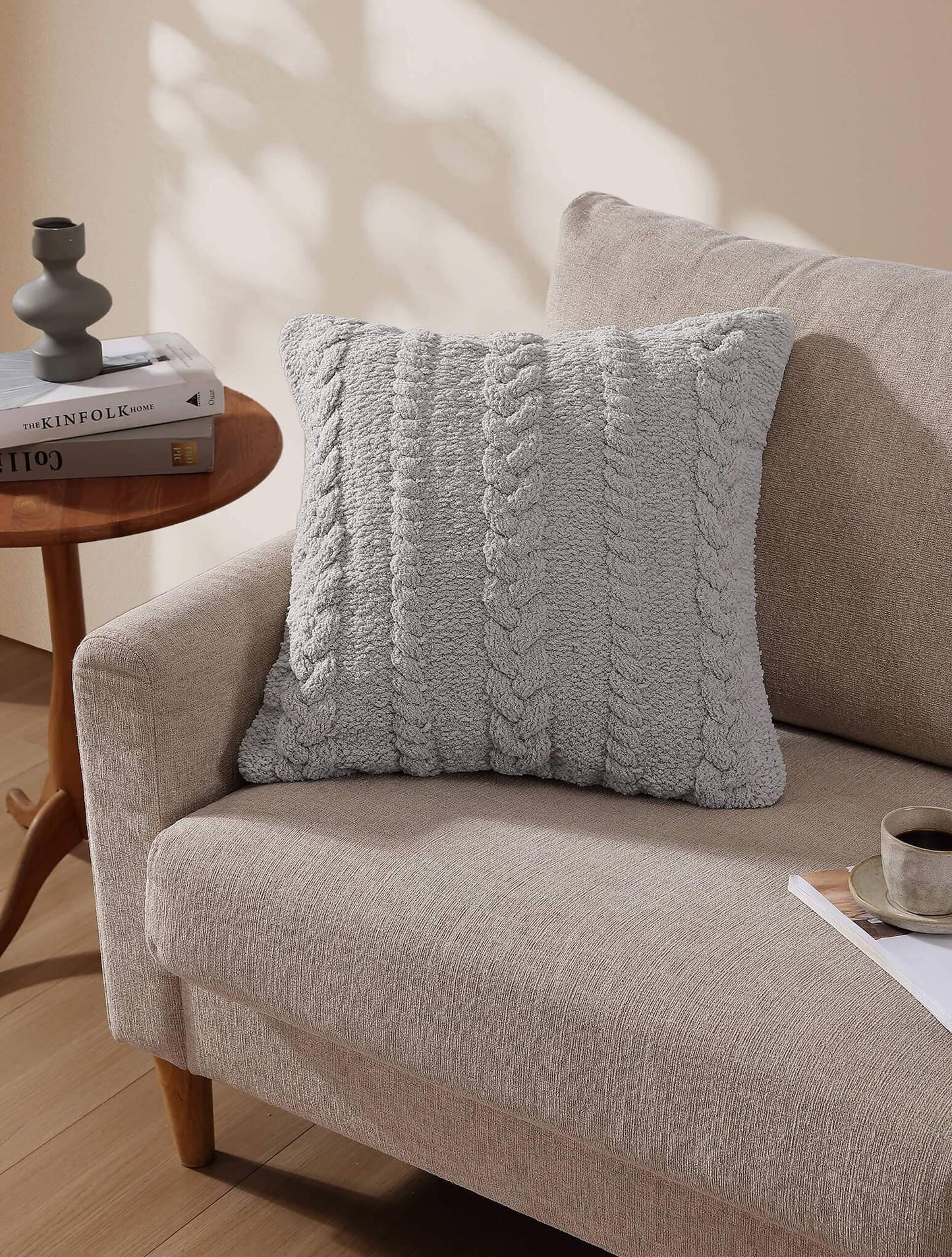 Braided Throw Pillow - Fluent Trends