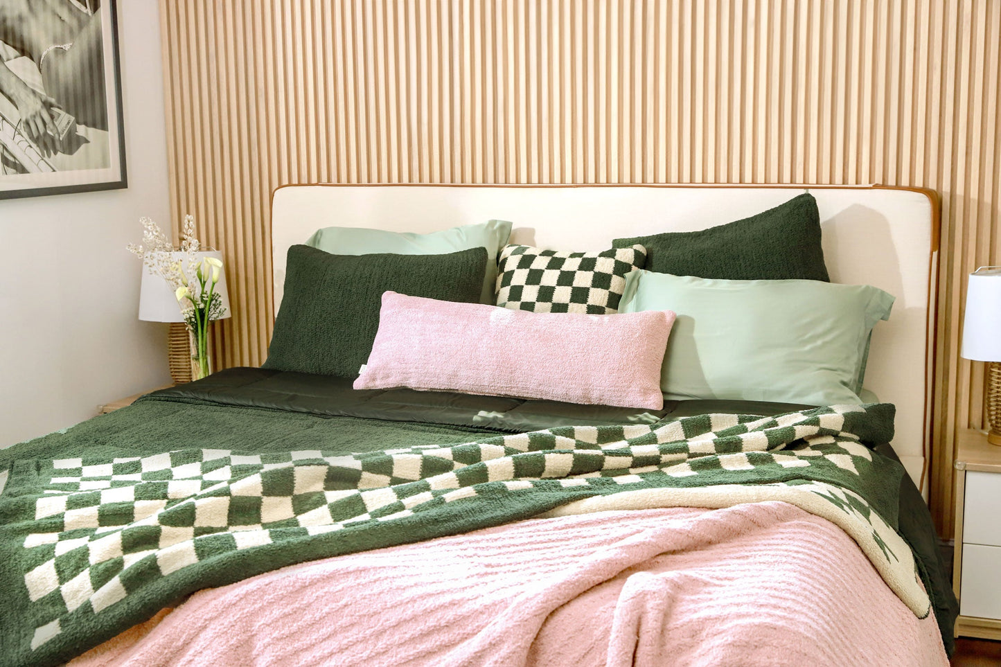 Checkerboard Throw Pillow Sunday Citizen
