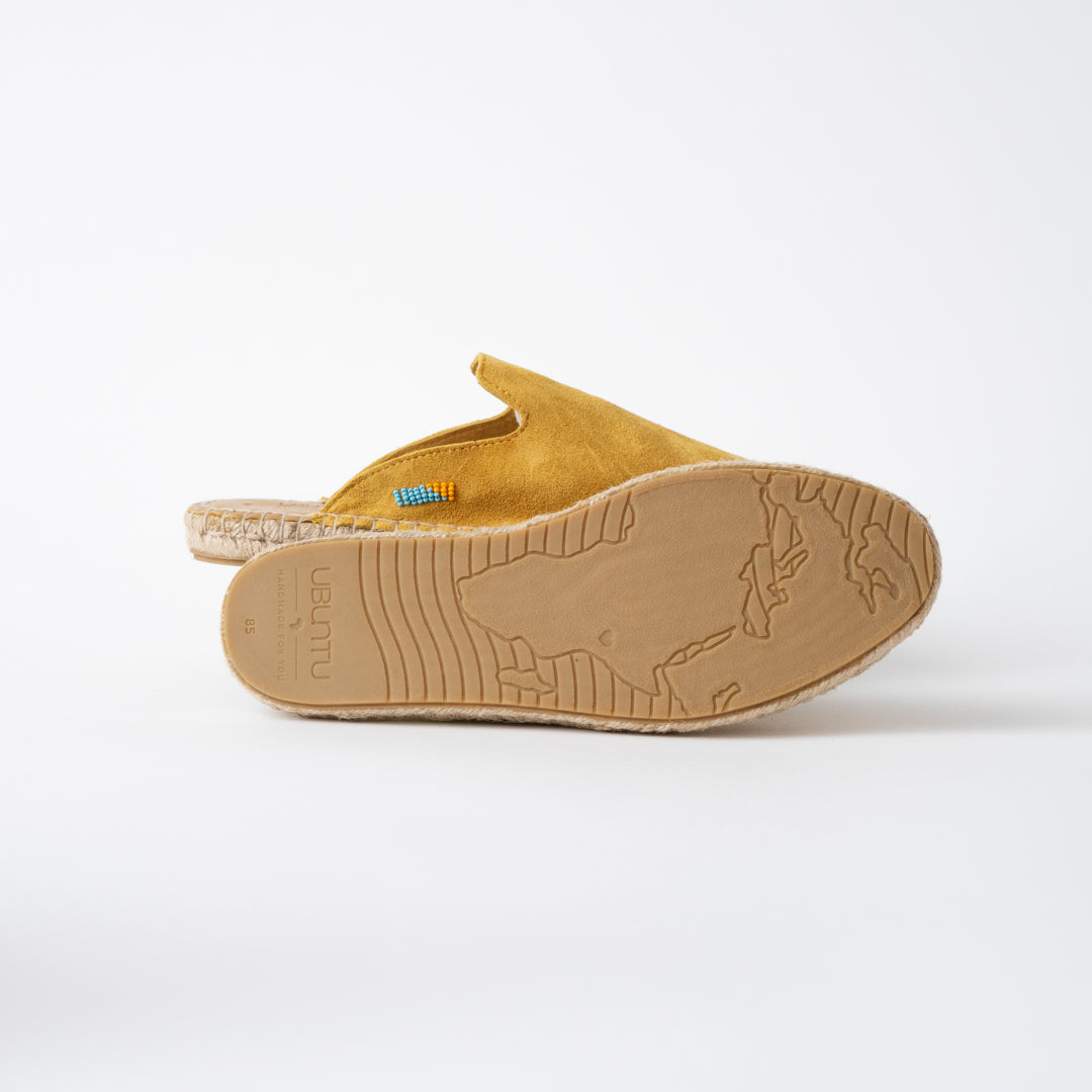 Lamu Mule - Mustard - Fluent Trends