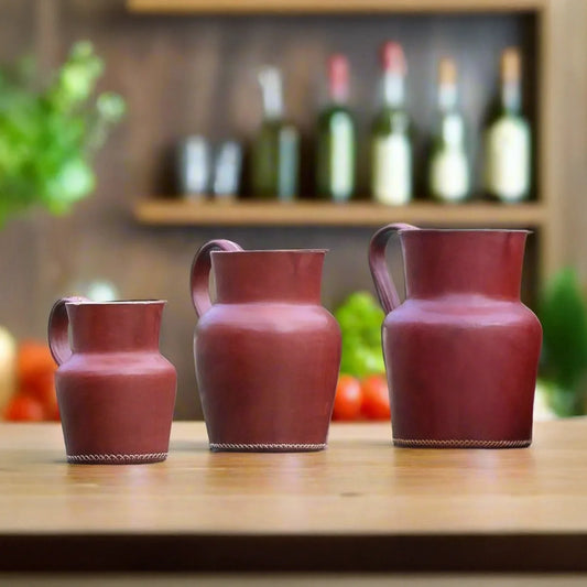 Verano | Leather Carafe Set (3) - Fluent Trends