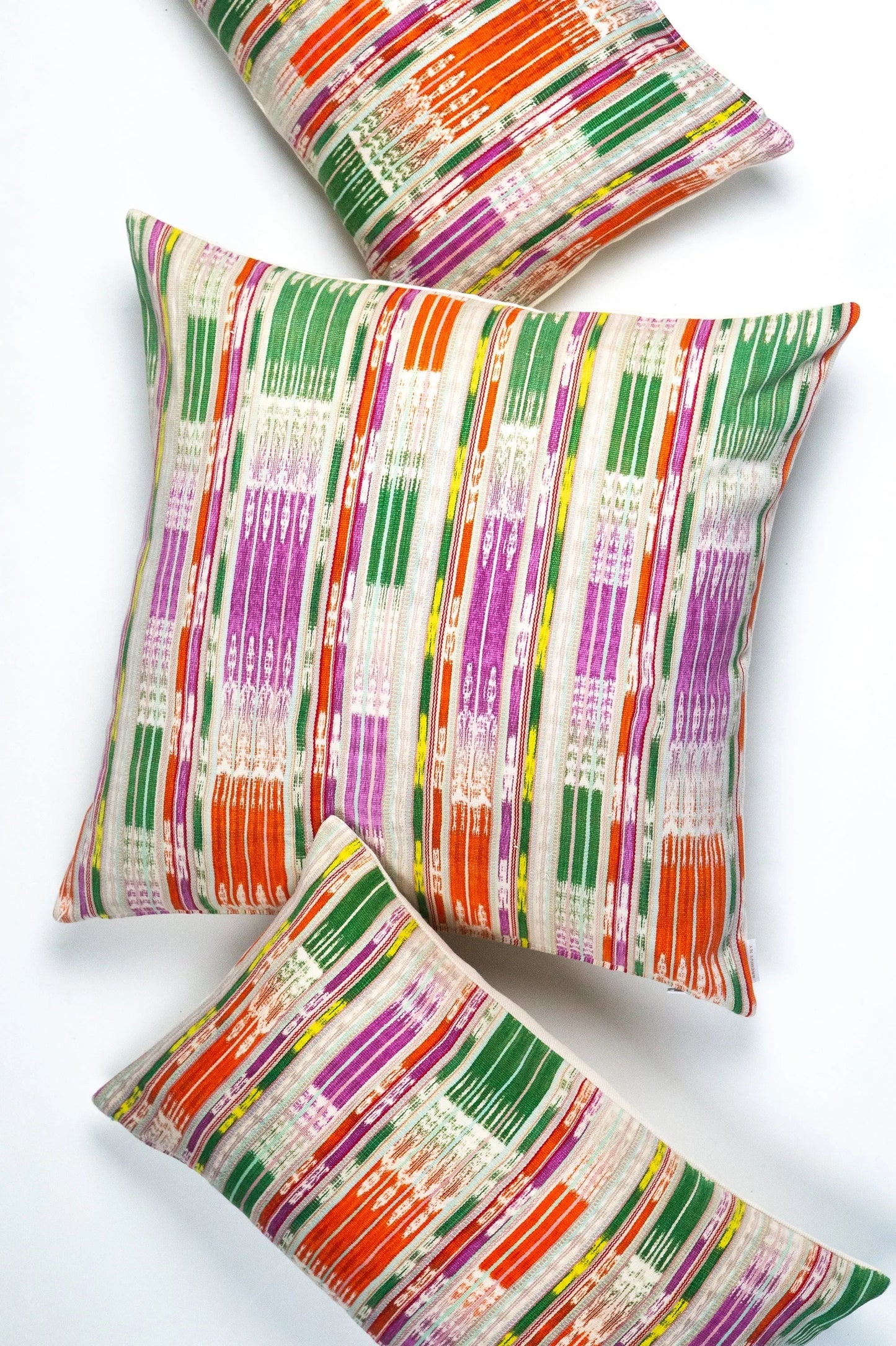Vintage Carmen Ikat Pillow - Fluent Trends