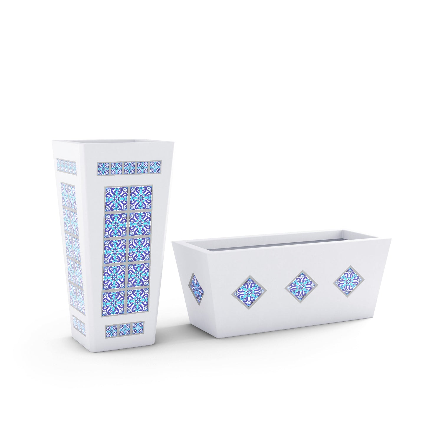 Mosaic Outdoor Planters ModaConcrete - Direct source for architectural and precast concrete