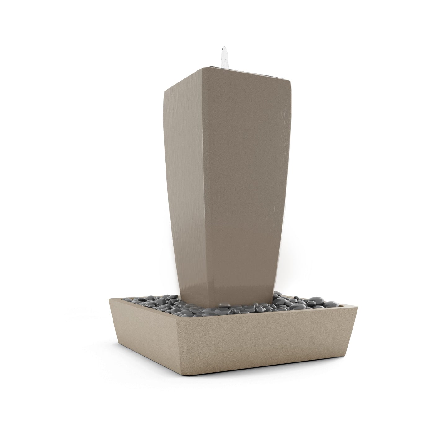 Vasa 52in StoneCast Fountain Set - Fluent Trends