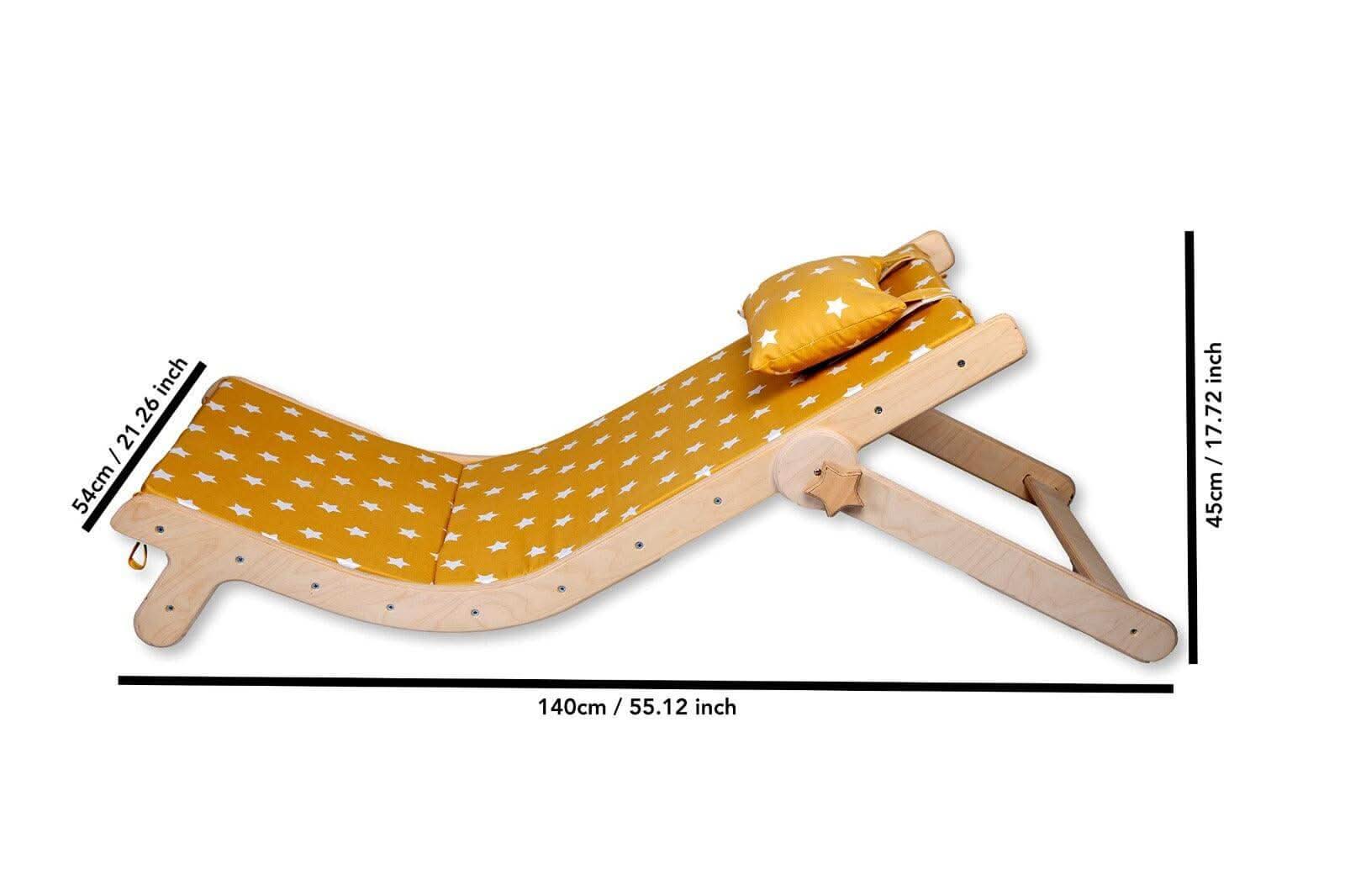 Adjustable Lounge Chair with Comfy Pad for Kids - Fluent Trends