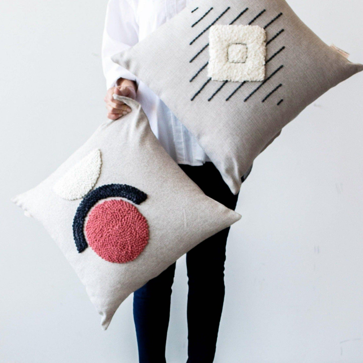AfriScandi Sunrise Throw Pillow Kanju Interiors