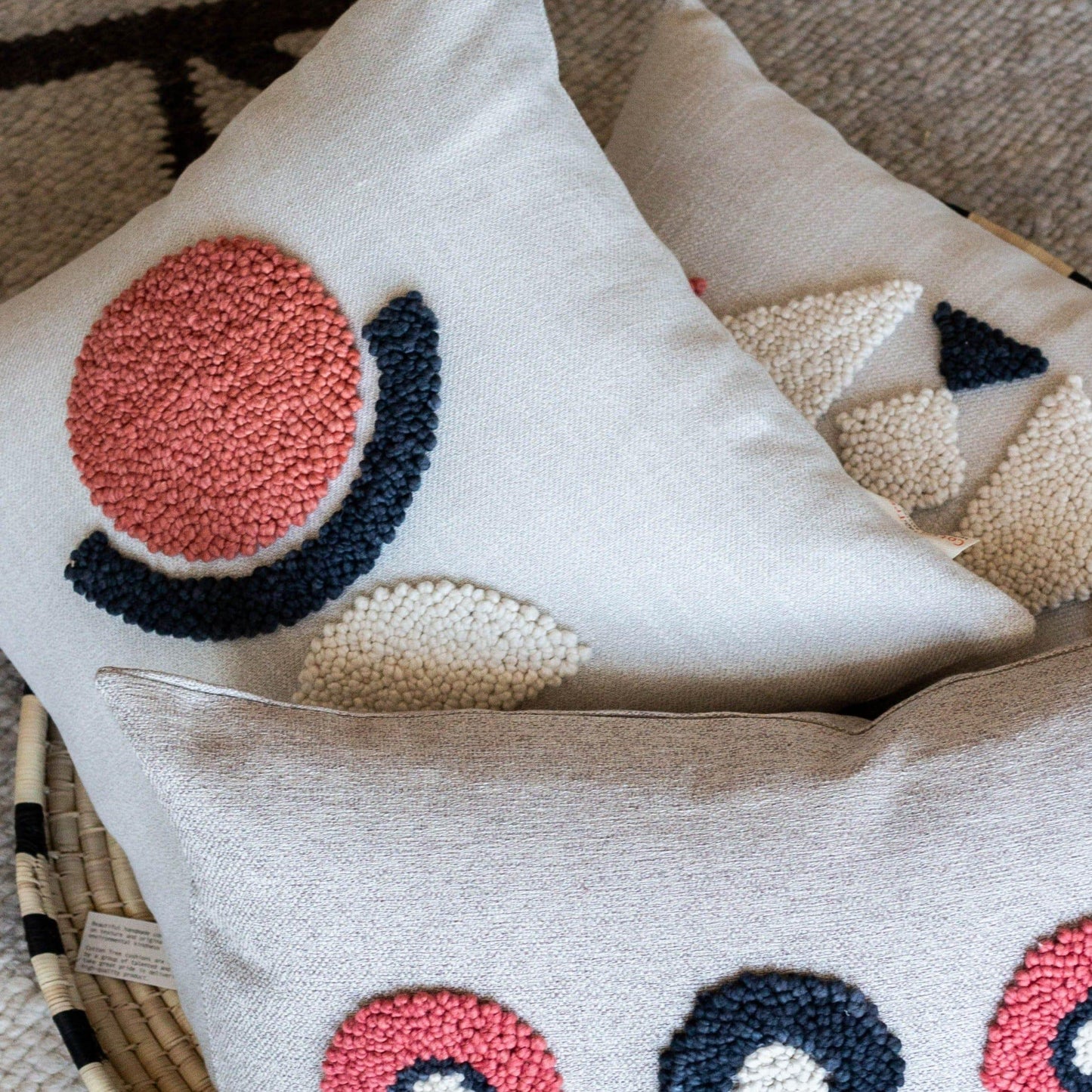 AfriScandi Sunrise Throw Pillow Kanju Interiors