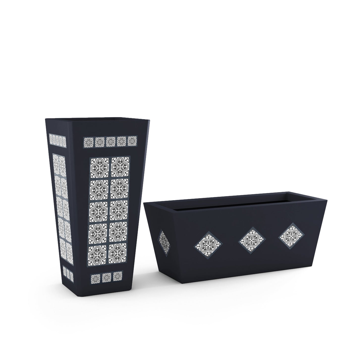 Mosaic Outdoor Planters ModaConcrete - Direct source for architectural and precast concrete