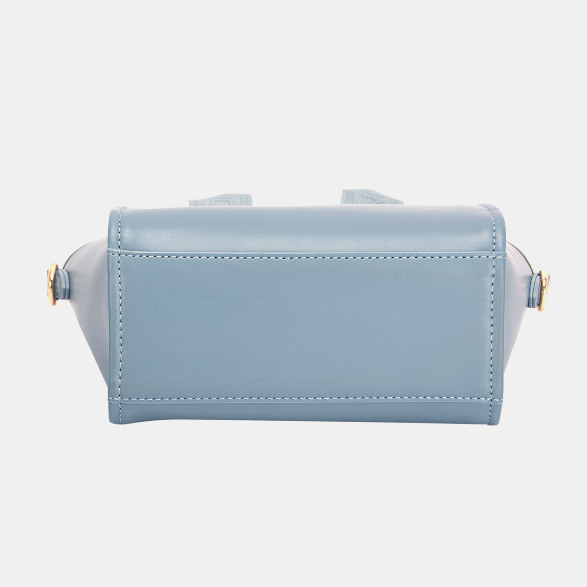 David Jones Small Handbag with Embossed Pattern Handles - Fluent Trends